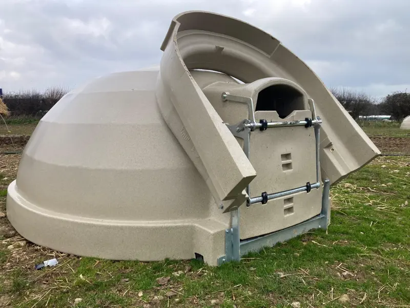 Aardvark XL with the new slide over door. Available on the Aardvark also